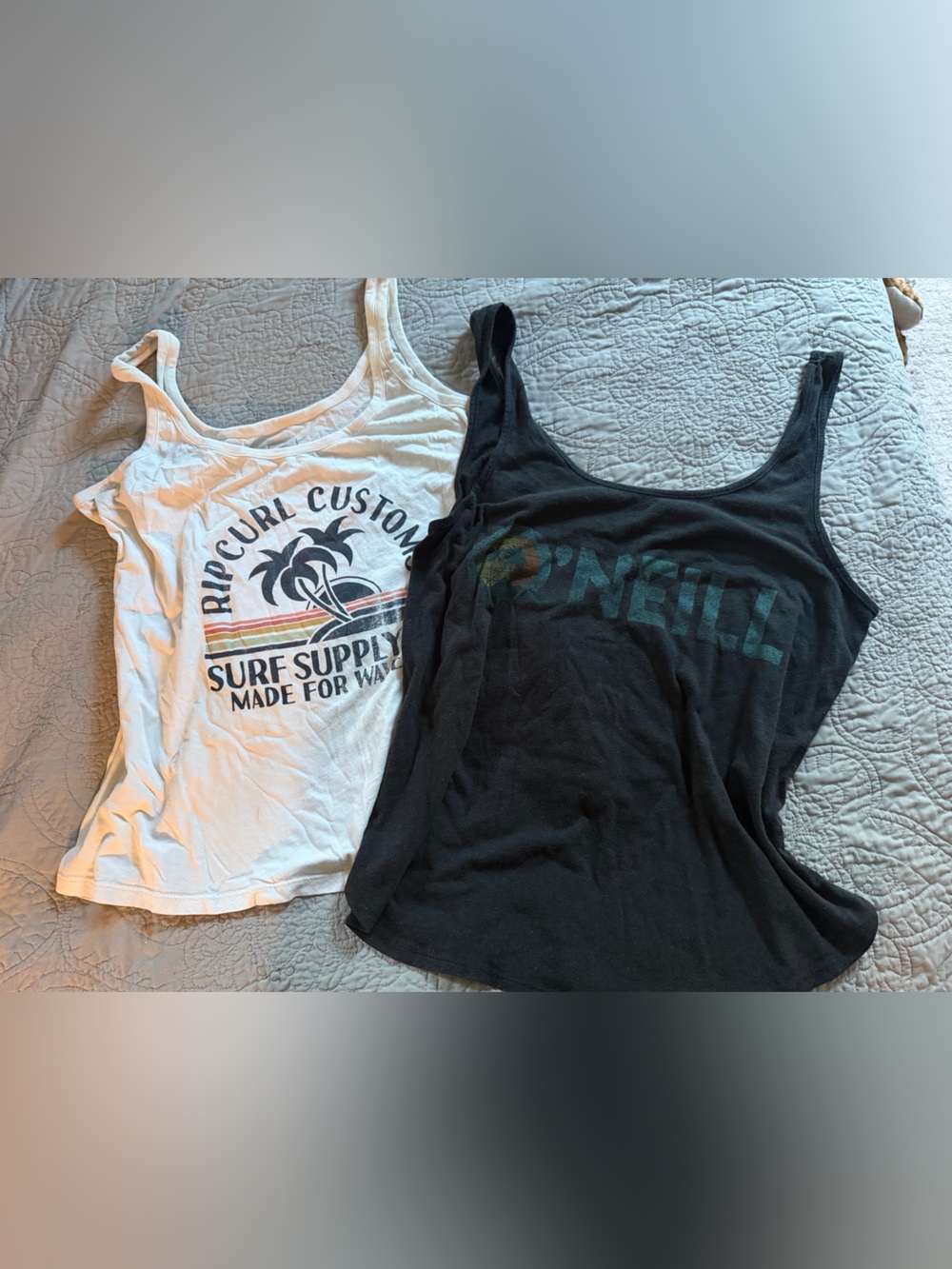 O’Neil and Rip Curl women’s tanks 2for1